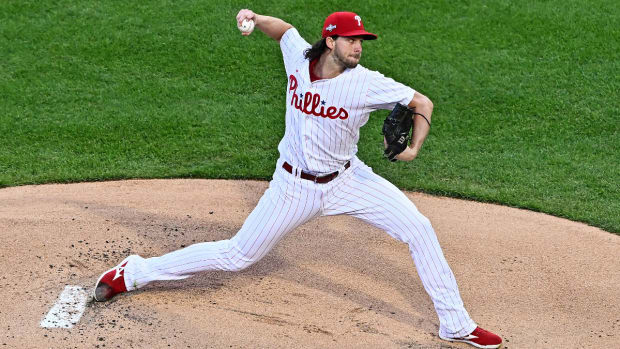 Philadelphia Phillies pitcher Aaron Nola